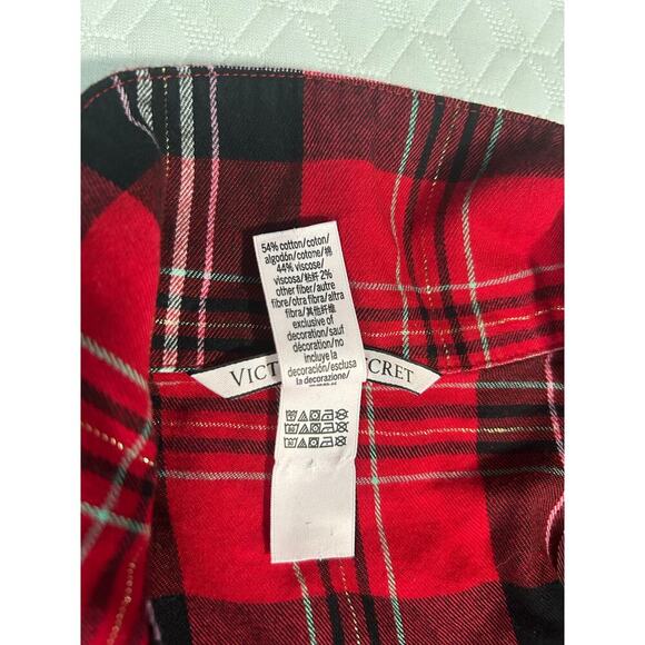 Victoria Secret women’s X-Large plaid pajama set. - Picture 10 of 10